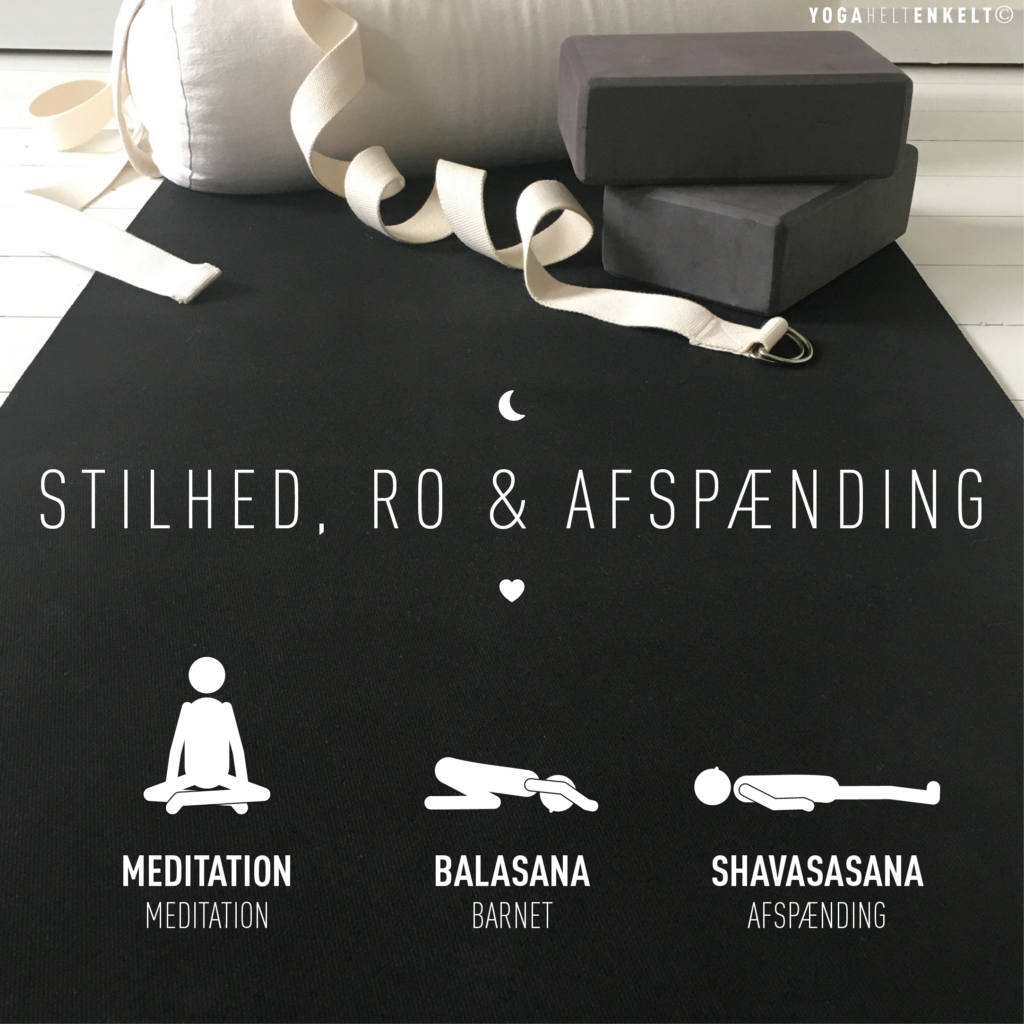 Stilhed, ro + afpænding
